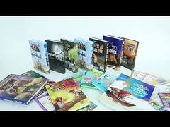 Grade Hardcover Art Book Impressão Offset com ângulos retos