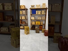 Conjunto de caixa de armazenamento de cigarros de papelão/madeira personalizável para eletrônicos e cigarros