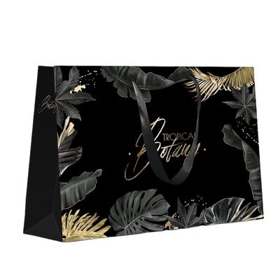 qualidade  Luxury Christmas Cosmetics Jewellery Paper Bag Shopping Tote Bag Art Paper fábrica